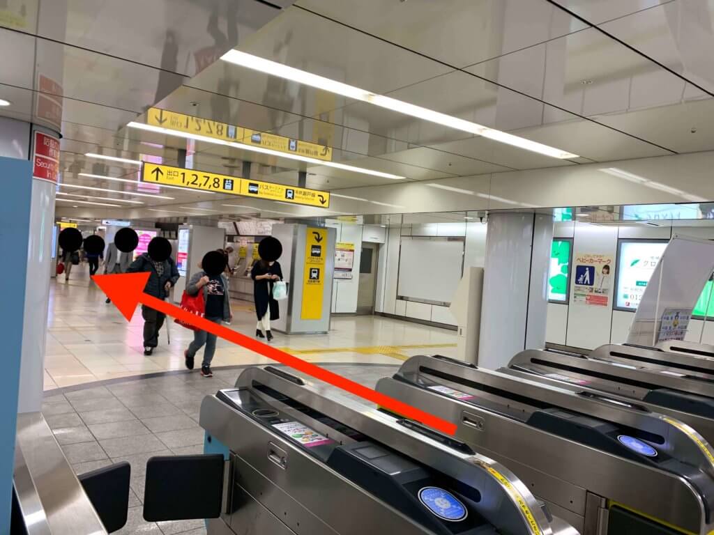 栄駅から行き方1
